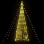 LED Kalėdų eglutė 1544 LEDs Šilta Balta 500 cm