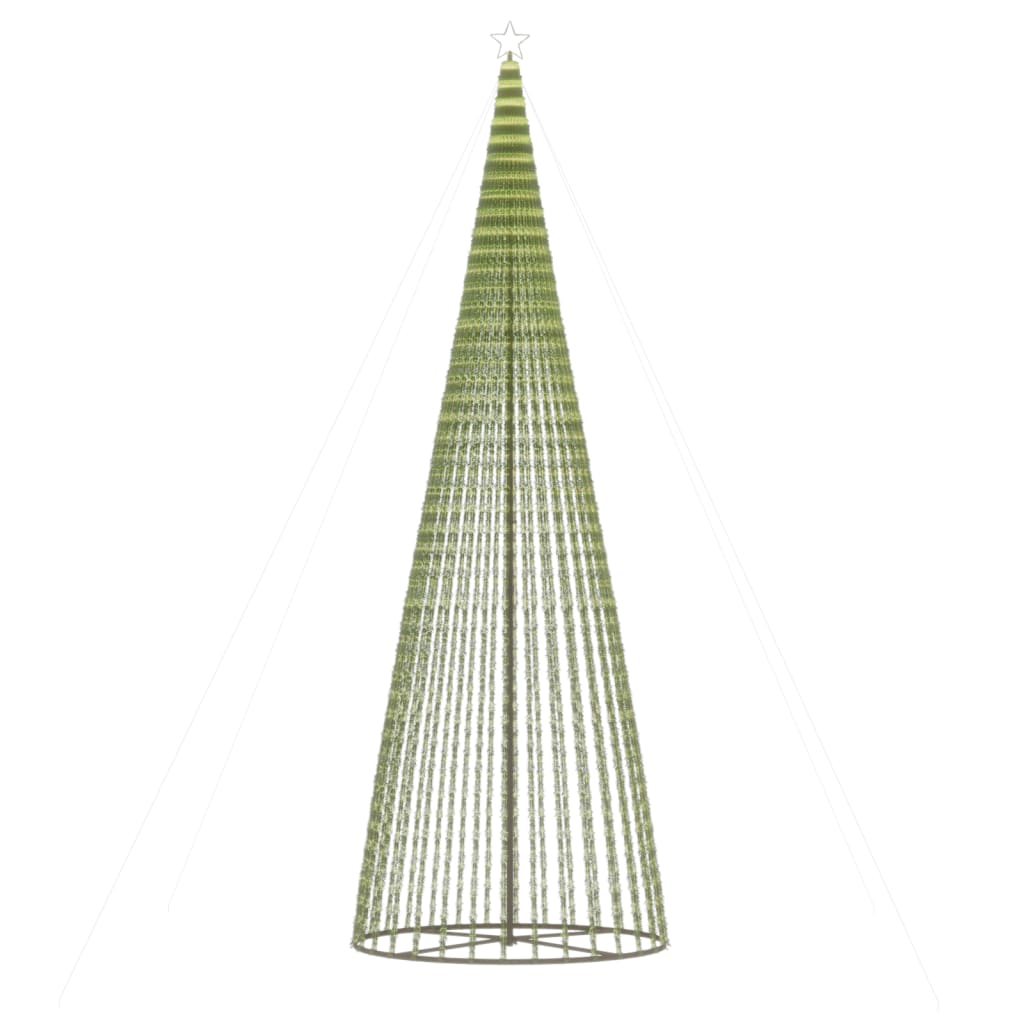 LED Kalėdų eglutė 1544 LED Spalvingi 500 cm