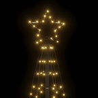 LED Kalėdų eglutė su smaigaliais 220 LED Šiltai balta 180 cm