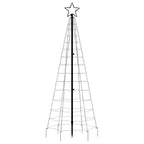 LED Kalėdų eglutė su smaigaliais 220 LED Šiltai balta 180 cm