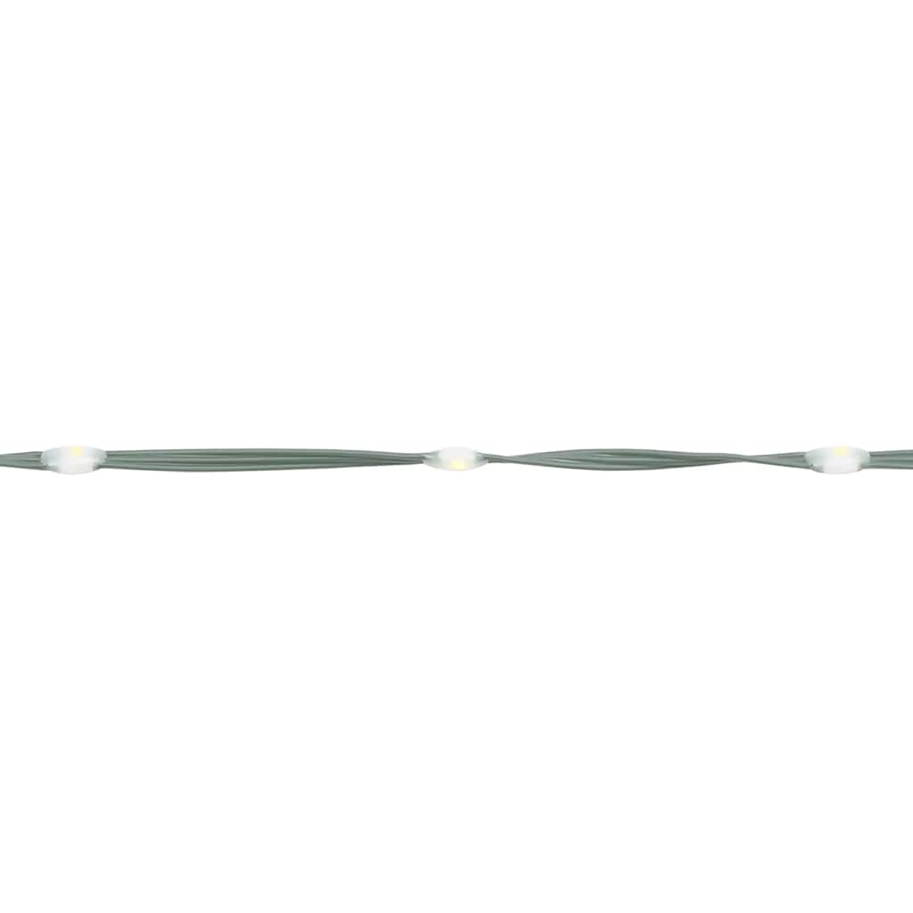 LED Kalėdų eglutė su smaigaliais 220 LED Šiltai balta 180 cm