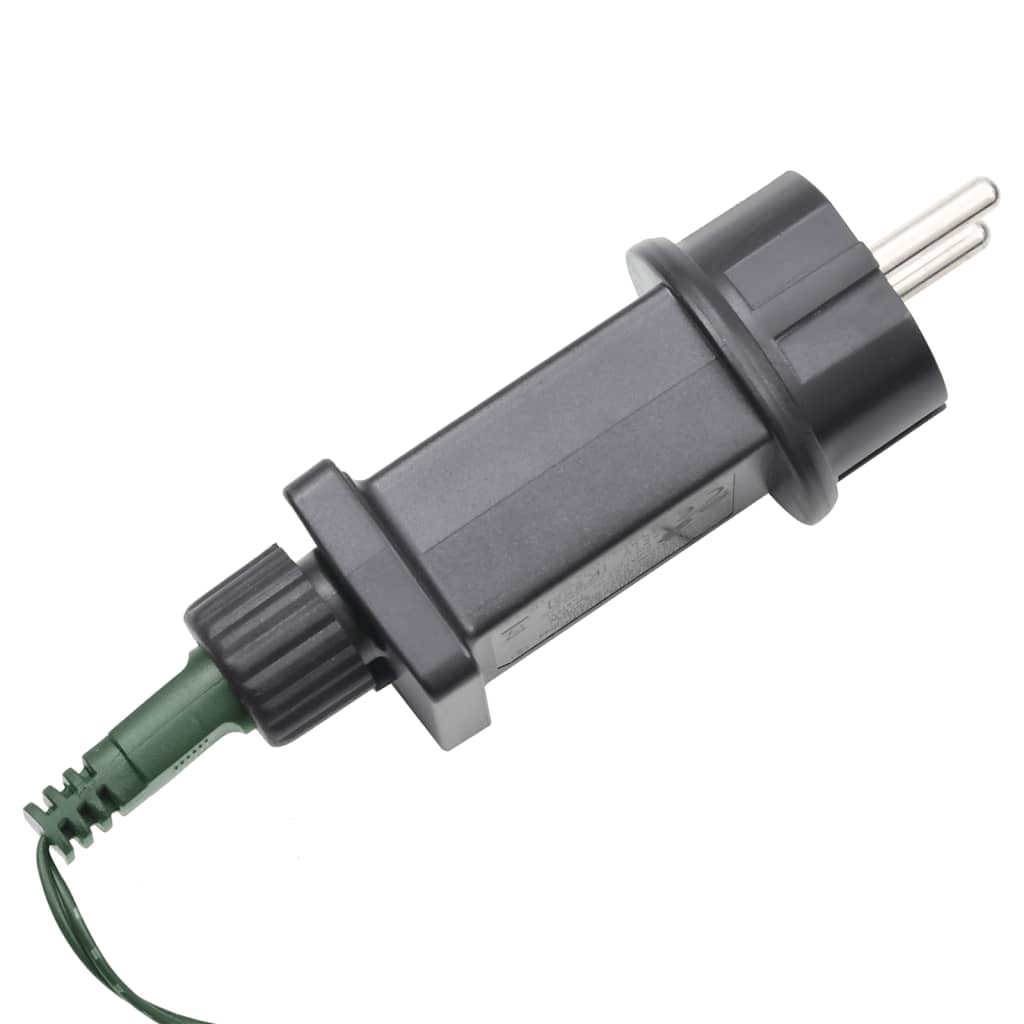 vidaXL LED Kalėdų eglutė su smaigaliais 570 LED Spalvingi 300 cm