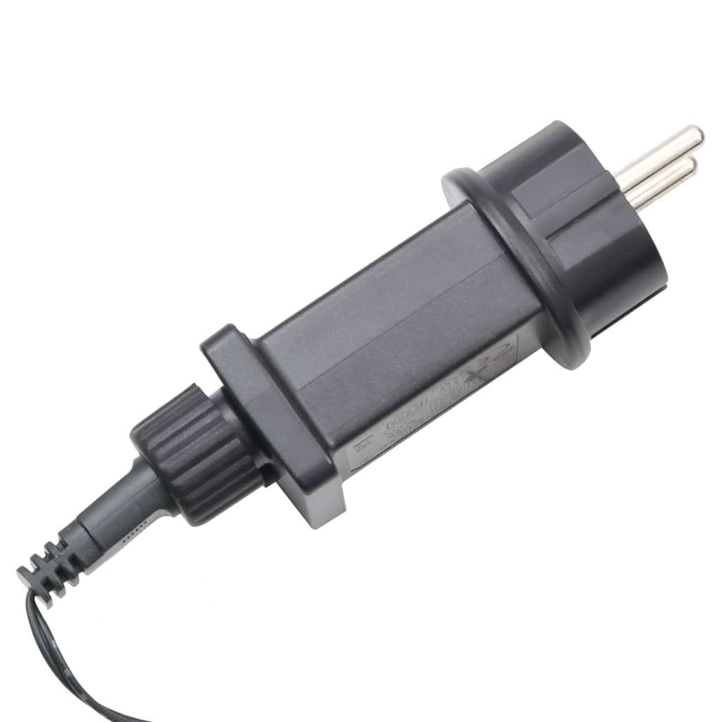 vidaXL LED Kalėdų eglutė ant vėliavos stiebo 1534 LED šiltai balta