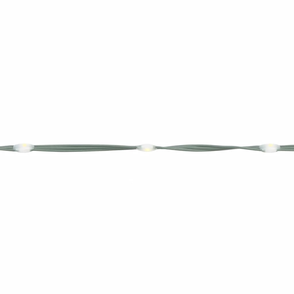 LED Kalėdų eglutė ant vėliavos stiebo 3000 LED šiltai balta