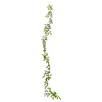 Kalėdinės gėlių girliandos, 6vnt., violetinės spalvos, 200cm