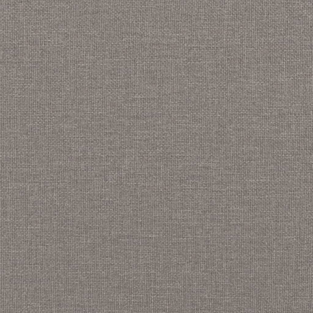 Sofos komplektas su pagalvėlėmis, 2 dalių, taupe, audinys