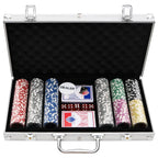 Pokerio žetonų rinkinys, 300vnt., 11,5g