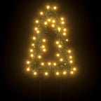 Kalėdinės dekoracijos eglutės su smaigais, 3vnt., 50LED, 30cm
