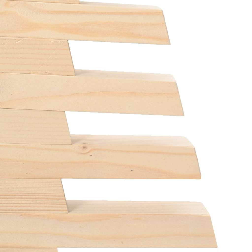 Medinė Kalėdų eglutė, 90 cm, pušies medienos masyvas