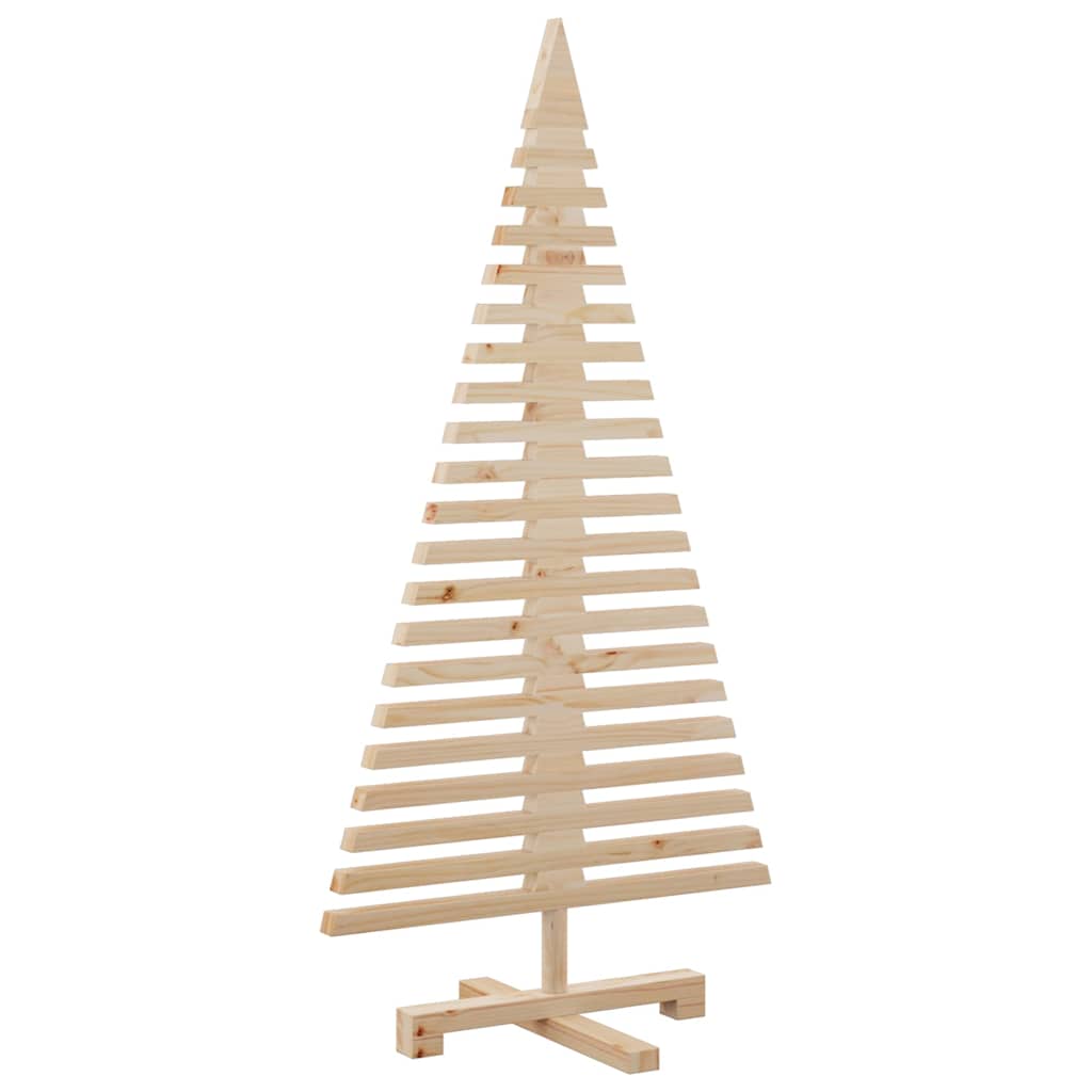 Medinė Kalėdų eglutė, 120cm, pušies medienos masyvas