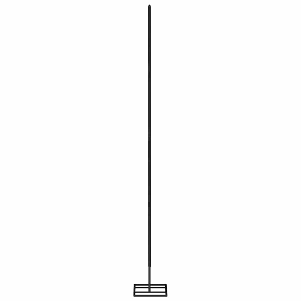 Metalinė Kalėdų eglutė, juodos spalvos, 90 cm