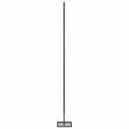 Metalinė Kalėdų eglutė, juodos spalvos, 125cm