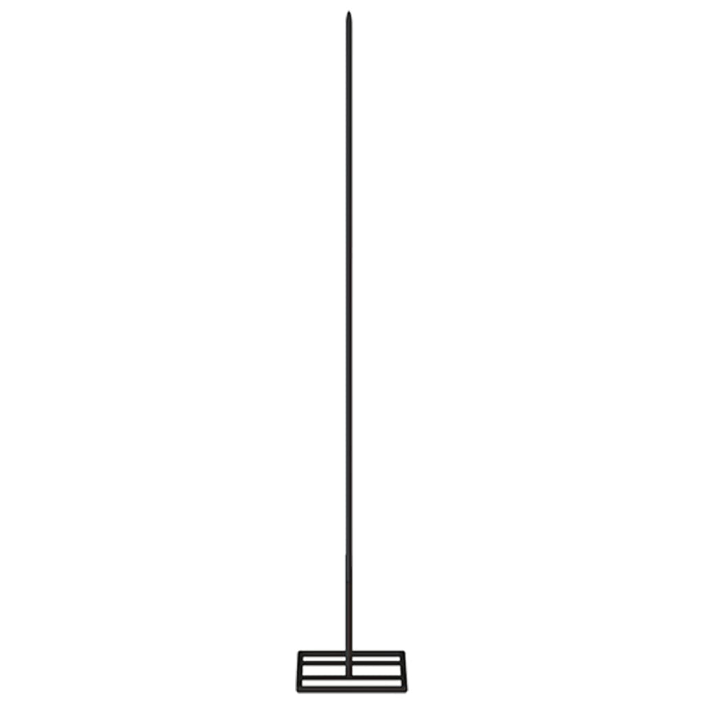 Metalinė Kalėdų eglutė, juodos spalvos, 90 cm