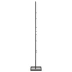 Metalinė Kalėdų eglutė, juodos spalvos, 90 cm