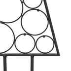 Metalinė Kalėdų eglutė, juodos spalvos, 90 cm