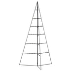 Metalinė Kalėdų eglutė, juodos spalvos, 140 cm