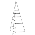 Metalinė Kalėdų eglutė, juodos spalvos, 180 cm