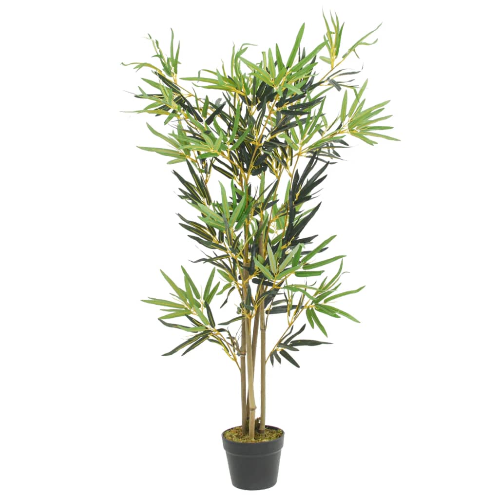 Dirbtinis bambukas, žalios spalvos, 80cm, 368 lapai