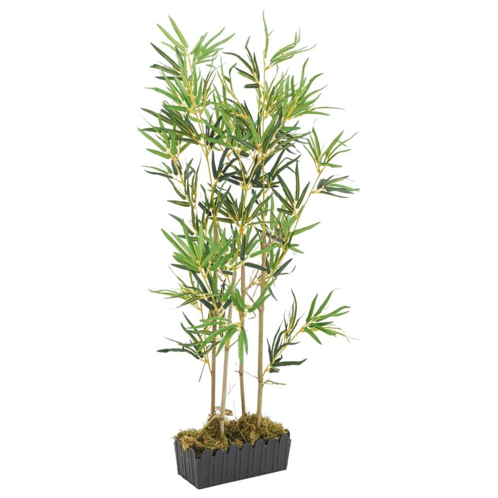Dirbtinis bambukas, žalios spalvos, 80cm, 368 lapai