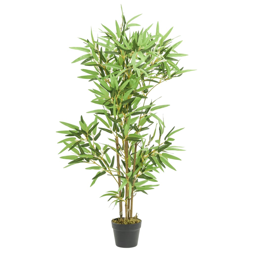 Dirbtinis bambukas, žalios spalvos, 80cm, 368 lapai
