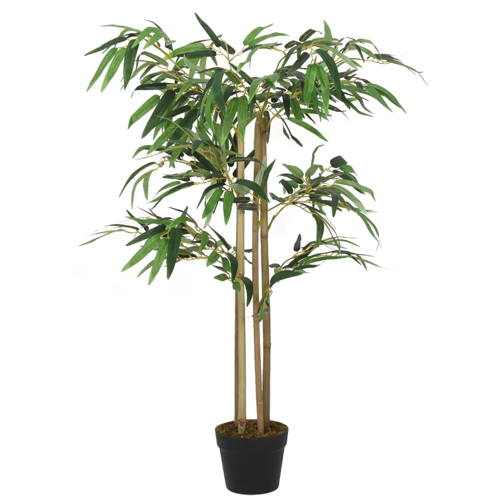 Dirbtinis bambukas, žalios spalvos, 80cm, 380 lapai
