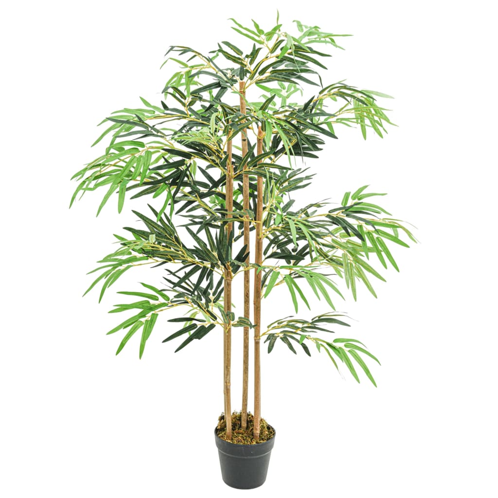 Dirbtinis bambukas, žalios spalvos, 80cm, 500 lapai