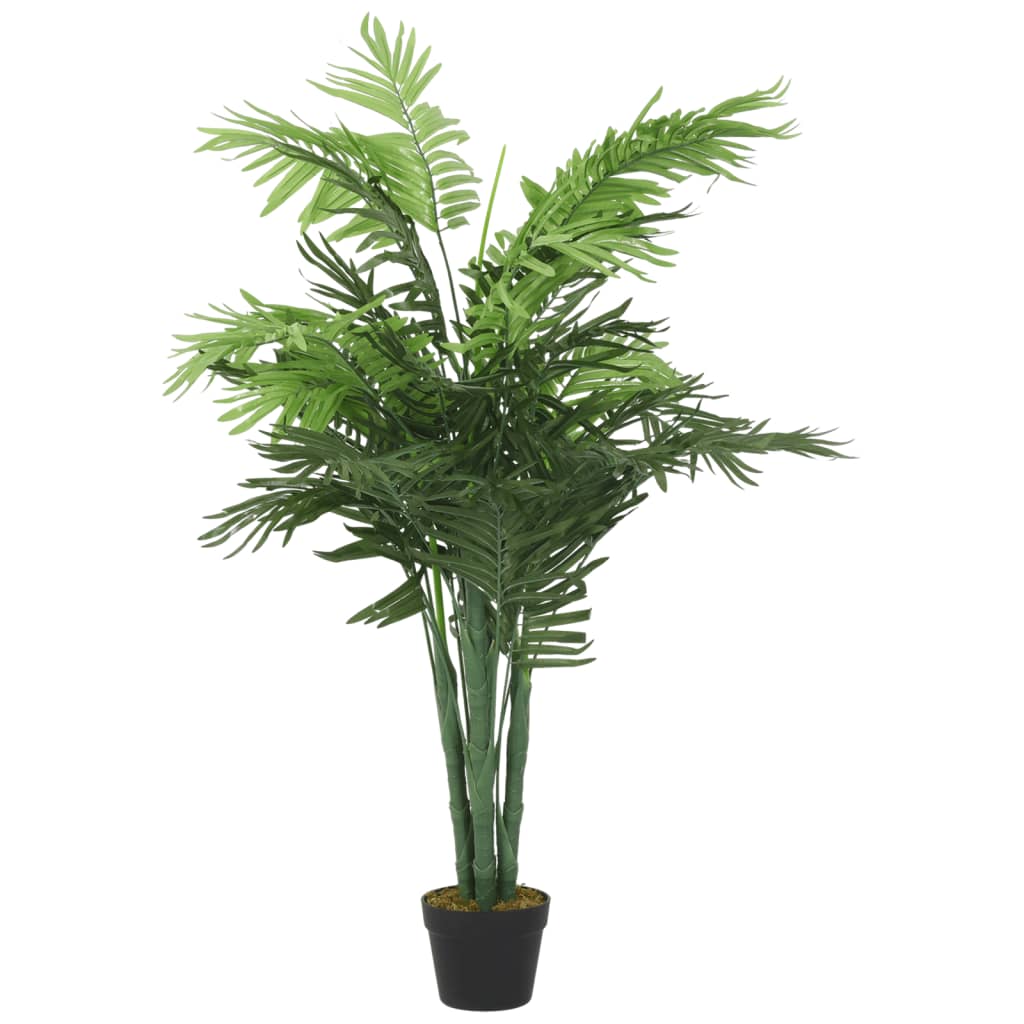 Dirbtinė palmė, žalios spalvos, 80cm, 8 lapų
