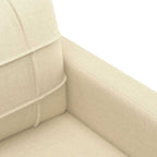 Dvivietė sofa, kreminės spalvos, 120cm, audinys