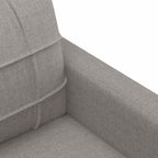 Dvivietė sofa, taupe spalvos, 140cm, audinys