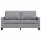Dvivietė sofa, šviesiai pilkos spalvos, 140cm, audinys