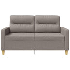Dvivietė sofa, taupe spalvos, 120cm, audinys