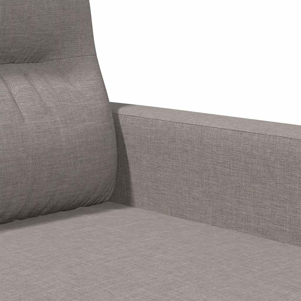 Dvivietė sofa, taupe spalvos, 140cm, audinys