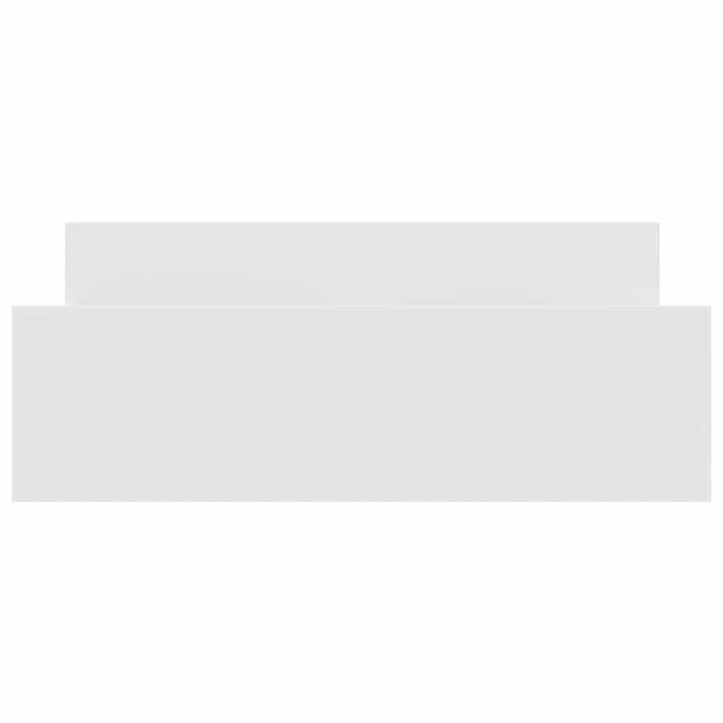 Lovos rėmas su galvūgaliu ir kojūgaliu, baltas, 120x200cm