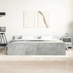 Lovos rėmas su galvūgaliu ir kojūgaliu, betono, 160x200cm