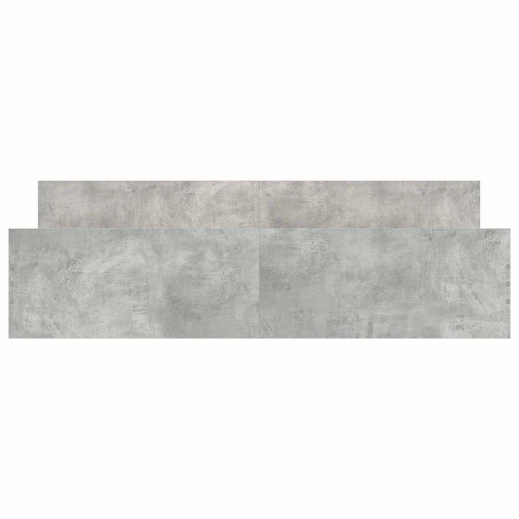 Lovos rėmas su galvūgaliu ir kojūgaliu, betono, 180x200cm
