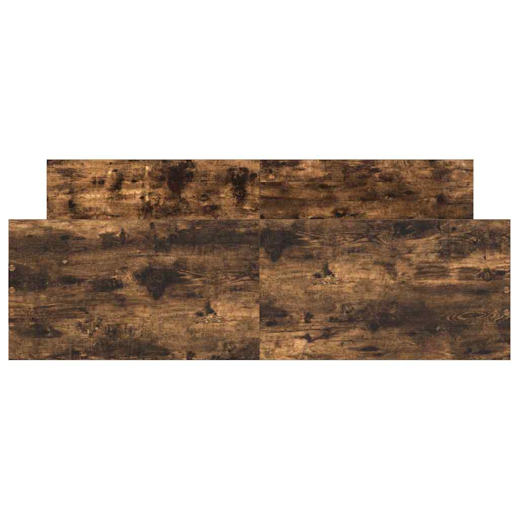 Lovos rėmas su galvūgaliu ir kojūgaliu, dūminis, 120x190cm