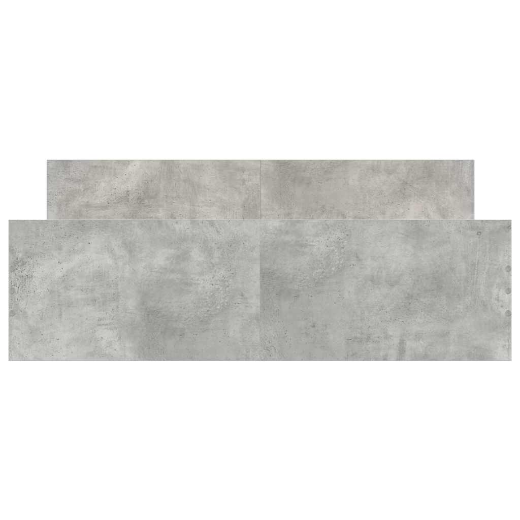 Lovos rėmas su galvūgaliu ir kojūgaliu, betono, 140x190cm