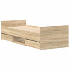 Lovos rėmas su galvūgaliu ir kojūgaliu, ąžuolo, 100x200cm