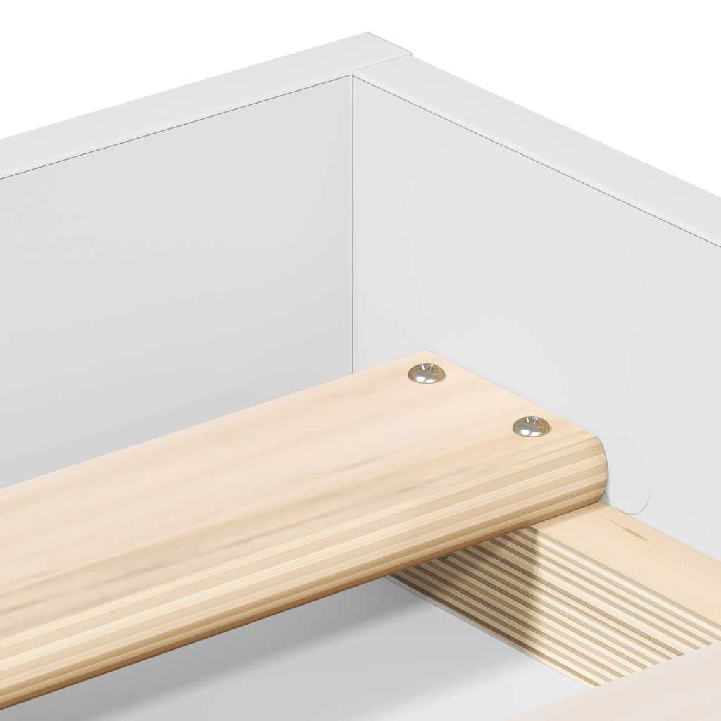 Lovos rėmas, baltos spalvos, 160x200cm