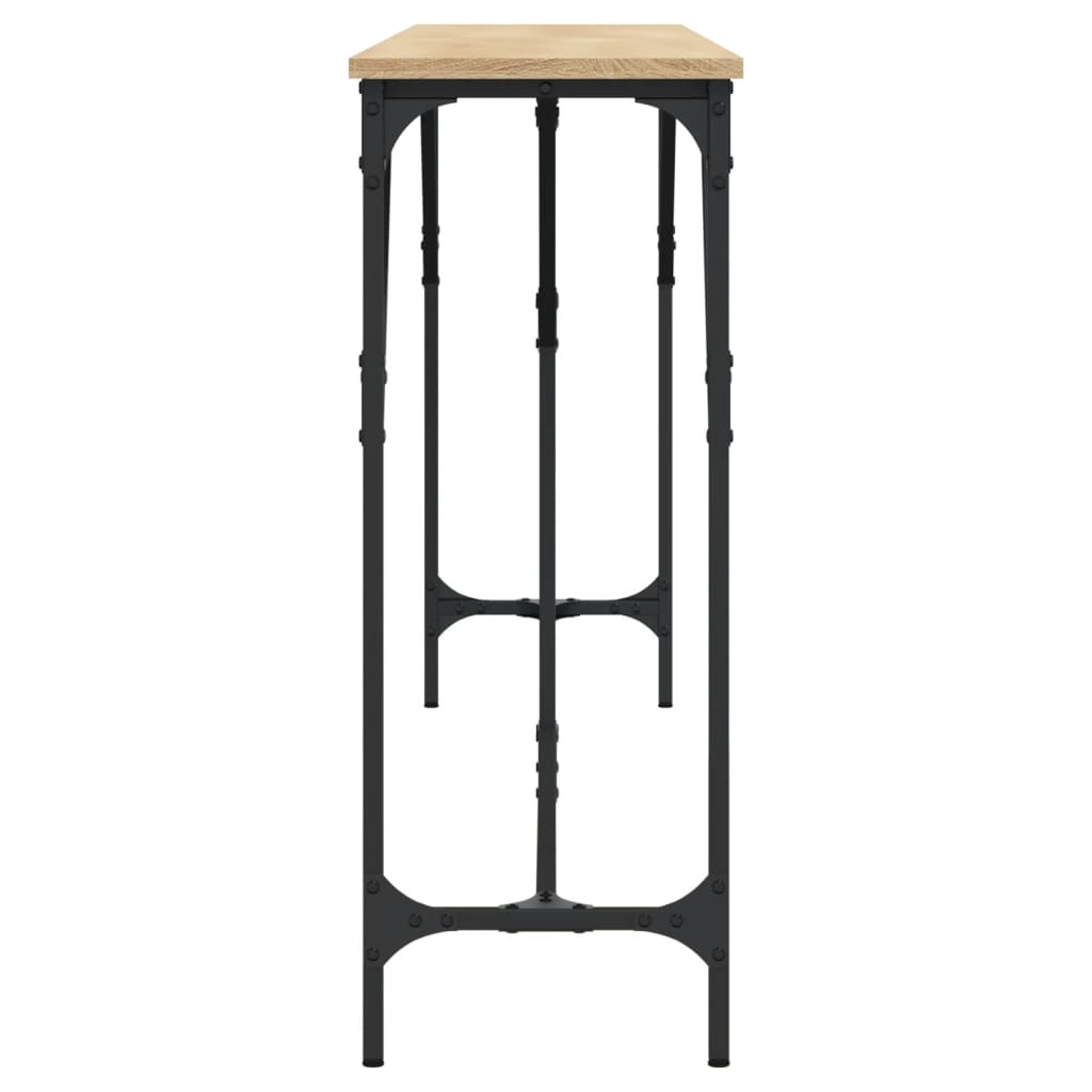 Konsolinis staliukas, ąžuolo, 200x29x75cm, apdirbta mediena