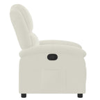 Atlošiamas krėslas, kreminės spalvos, aksominis