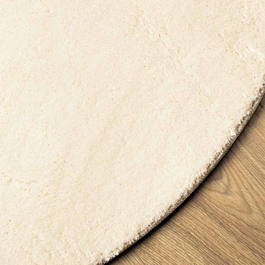 Kilimas HUARTE, kreminės spalvos, 100cm, trumpi šereliai