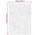 Kilimas HUARTE, smėlio, trumpi šereliai, minkštas ir plaunamas