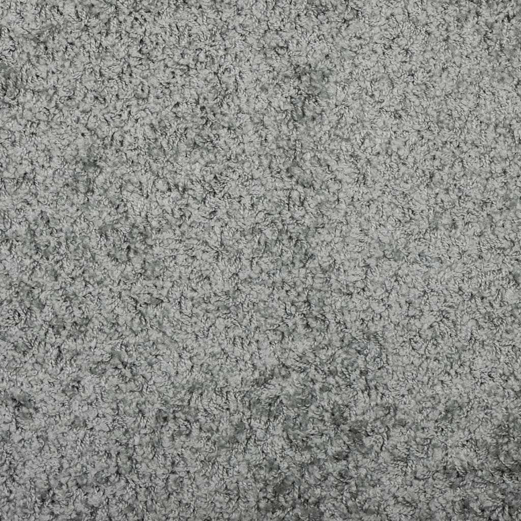 Shaggy kilimas PAMPLONA, žalias, 80x200cm, aukšti šereliai