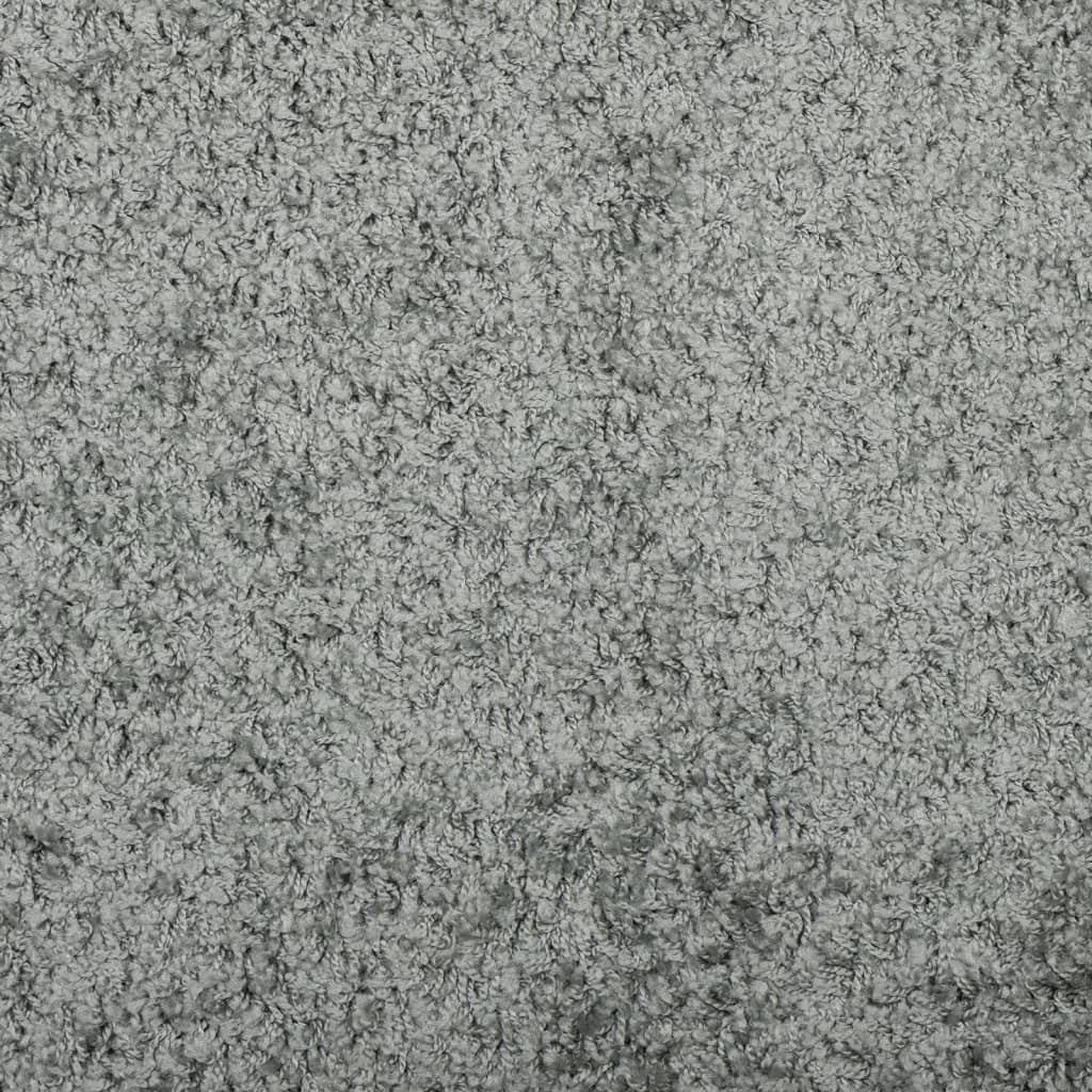 Shaggy kilimas PAMPLONA, žalias, 80x250cm, aukšti šereliai