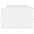 Lovos rėmas su stalčiais, baltas, 75x190cm, mažas vienvietis