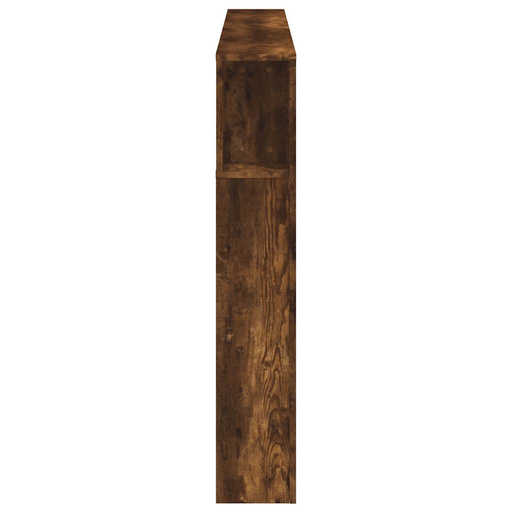 LED galvūgalis, dūminio ąžuolo, 180x18,5x103,5cm, mediena