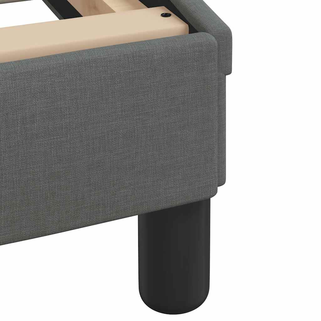 Lovos rėmas, Dover, tamsiai pilkas, 120x200cm, audinys