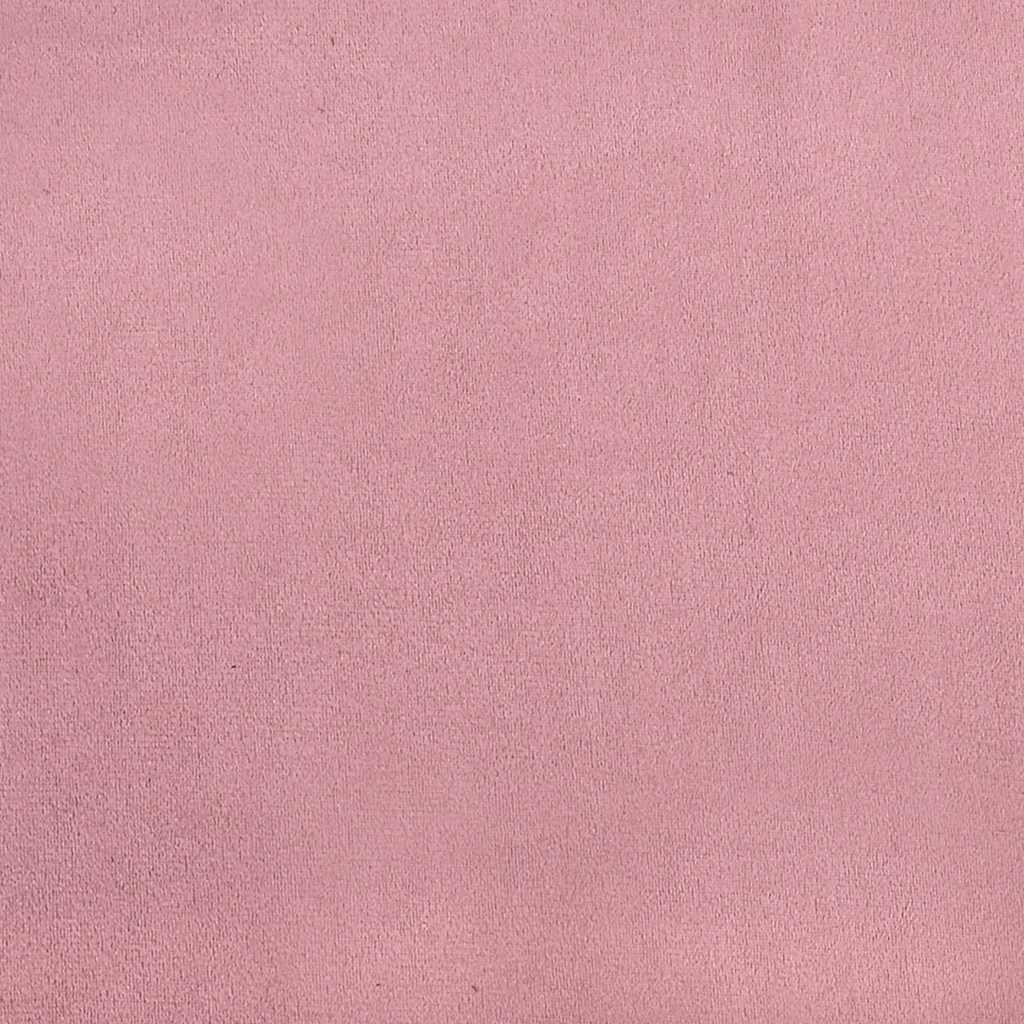 Lovos rėmas su galvūgaliu Dover rožinis 160x200cm aksomas