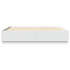 Lovos rėmas, baltos spalvos, 180x200cm, apdirbta mediena